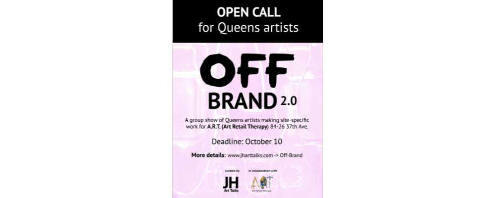 Open Call: Off-Brand Exhibition at A.R.T.